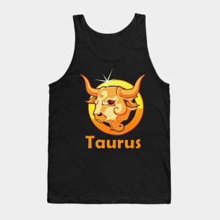 Taurus zodiac sign Tank Top